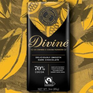 beansJoy: Divine Chocolate Bars - 70% Dark Chocolate - Made with Fairtrade Cocoa