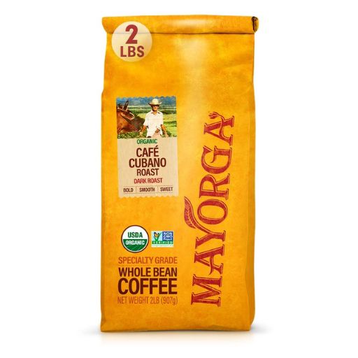 beansJoy.com : Mayorga Organics Coffee Cubano Roast Dark Coffee